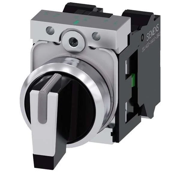 Siemens Dig.Industr. Knebelschalter 3SU1150-2BM60-3NA0 IP67/IP69K Knebelschalter