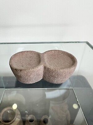 MAYA Classic Period Double Carved Stone Mortar - Pre Columbian - Sacred Use 3