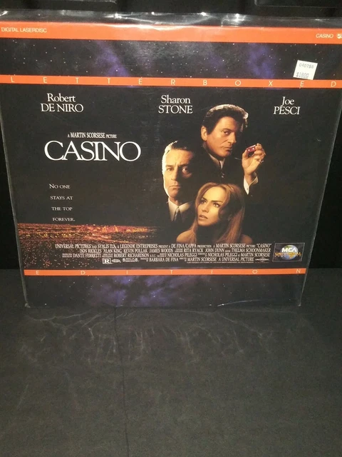 Casino - Laser Disc - Robert De Niro - Sharon Stone - Joe Pesci - Laserdisc