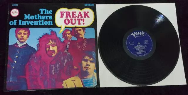 The Mothers Of Invention – Freak Out! (Zappa) 1.press LP 1967 Verve Rec. 710 003