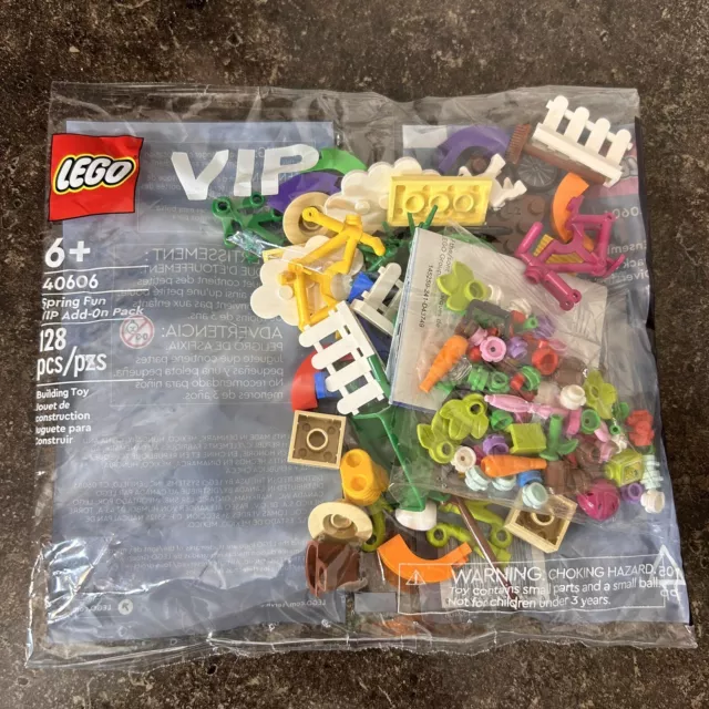 Lego 40606 Spring Fun VIP Add-On Pack New Sealed 2023 Promo Set