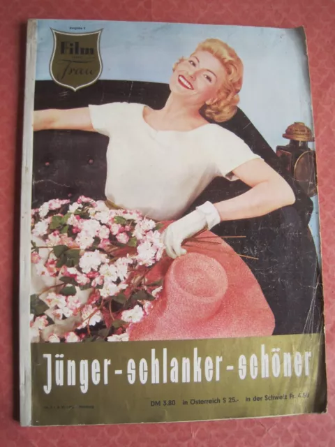 Zeitschrift/Journal FILM UND FRAU Nr.3 Ausgabe S von 1958 tolles Heft sehrselten