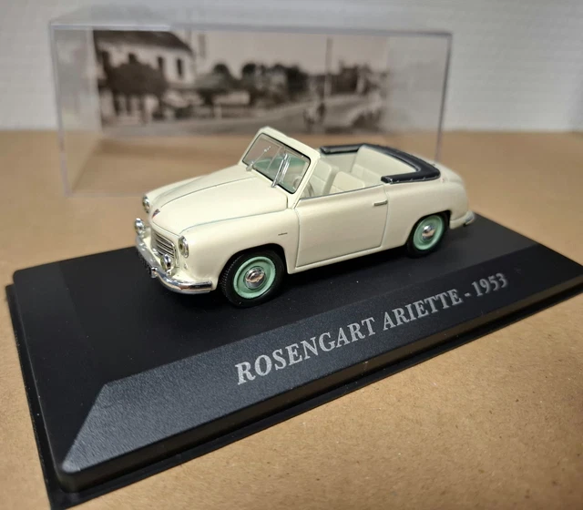 ROSENGART ARIETTE 1951 Noir MINIROUTE 47 1:43 de reference