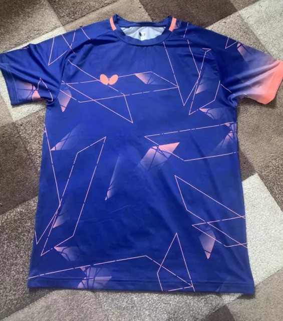 Butterfly Table Tennis T-Shirt Size Small