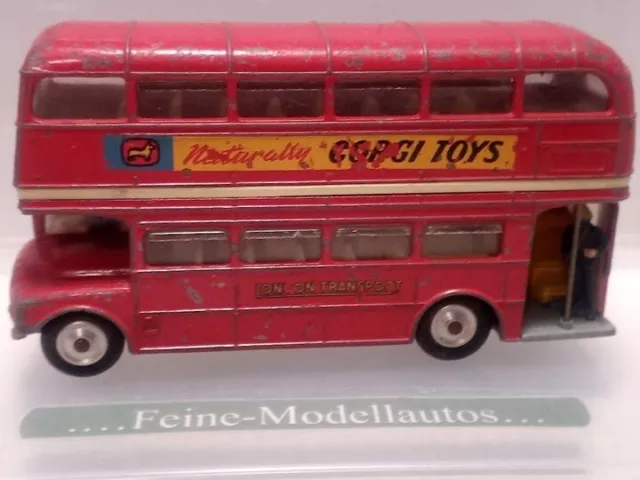 🛑Leyland London Transport °Routemaster° Corgi Toys #107 4048