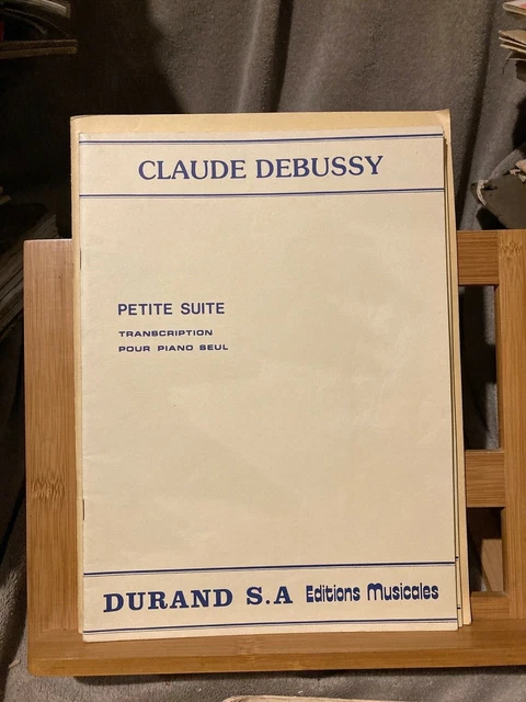Claude Debussy Petite suite partition pour piano seul éditions Durand