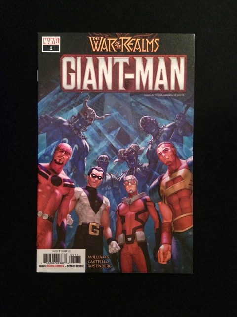 Giant Man War Of The Realms #1  Marvel Comics 2019 NM