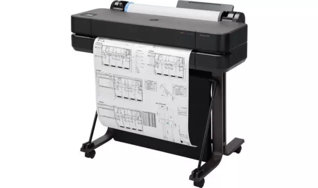 HP DesignJet T630 Tintenstrahl-Großformatdrucker Plotter
