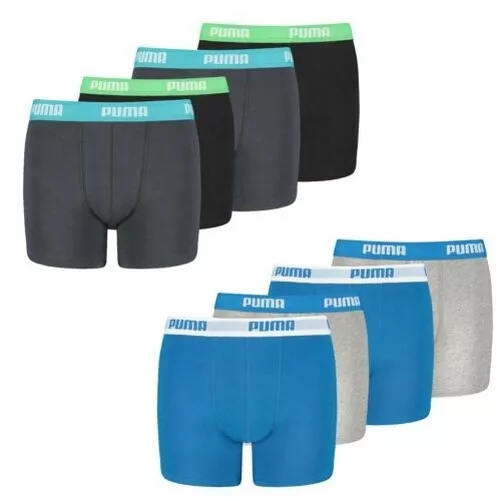 Puma Boxer Garçon Enfants sous-Vêtements 4 Lot De