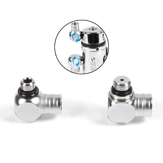 Adaptateur De Régulateur De Plongée BCD - Connecteur Cuivre 9/16 à 3/8 Pour équipement Plongée Sous-marine - 6