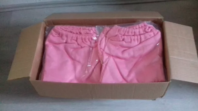 Restposten Vintage Futterschlüpfer Damen Rosa Unterwäsche Mieder Liebestöter 