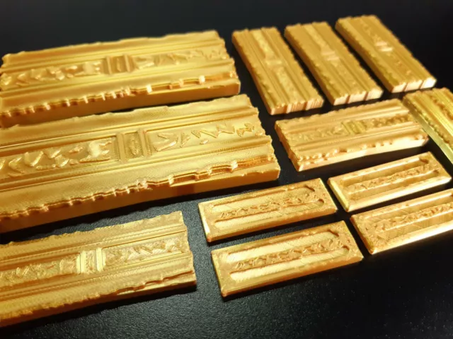 Gold Pressed Latinum Bar MEGA SET -Star Trek DS9 Prop Replica- Retro/Sci Fi/Geek