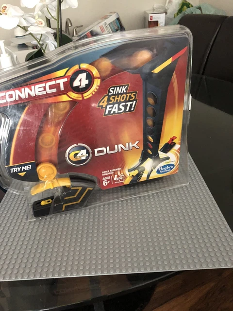 Hasbro Connect 4 Dunk - Gioco Da Tavolo Di Strategia Verticale Con Catapulta, Per 2 Giocatori - 2