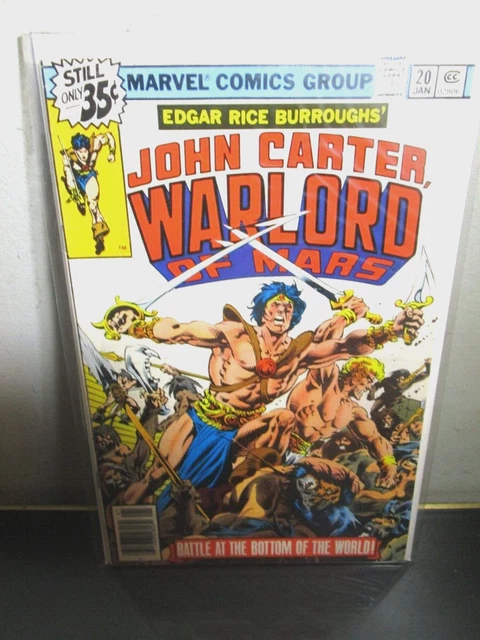 John Carter, Warlord of Mars, #20, Jan 1979,  BAGGED BOARDED