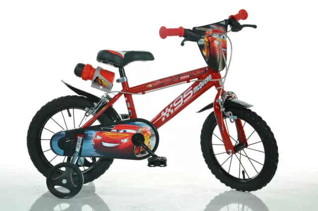 14 Zoll Kinderfahrrad Cars Original Lizenz Kinderrad Fahrrad Spielrad Lightning