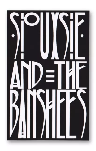 Siouxsie & the Banshees Vinyl Sticker Decal 80's Post Punk Gothic