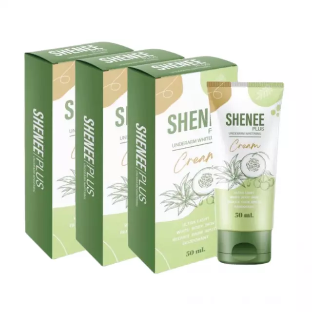 3X SHANEE crema aclaradora para axilas desodorante fórmula concentrada 50 ml
