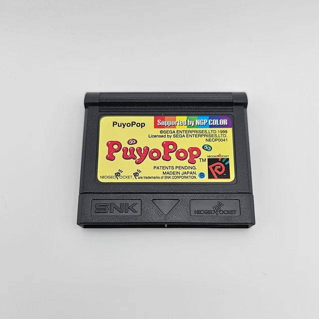 Puyo Puyo Tsu Sur SNK Neo Geo Pocket Color (NGPC) - NTSC-J Japon - Très Bon état