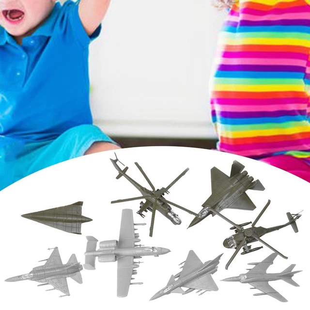 Kit De Maquette D'avion De Chasse 1/144 – éducatif, Sans Colle, En PP, 10 Cm, Idéal Pour Bureau Et Collection