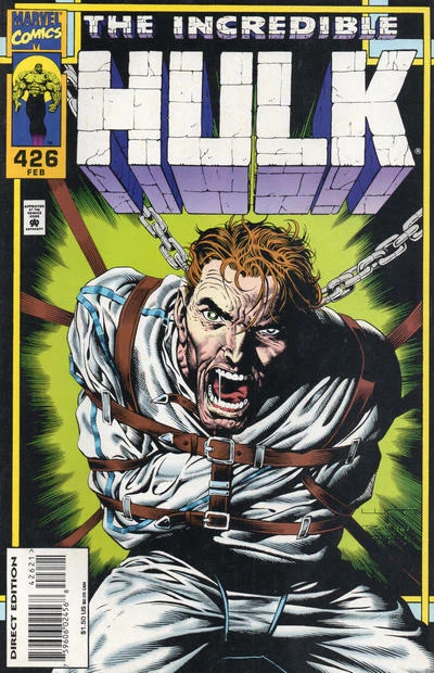 Incredible Hulk, The #426 Marvel Comics February Feb 1995 (VF-)