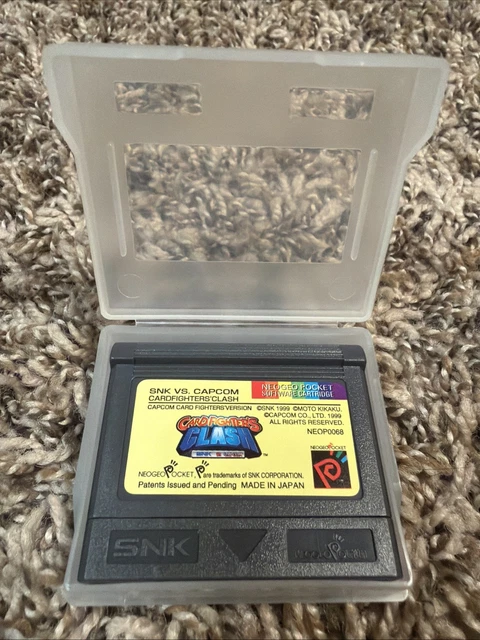 SNK Vs Capcom Card Fighters Clash – Version Capcom – Neo Geo Pocket – PAL – Complet