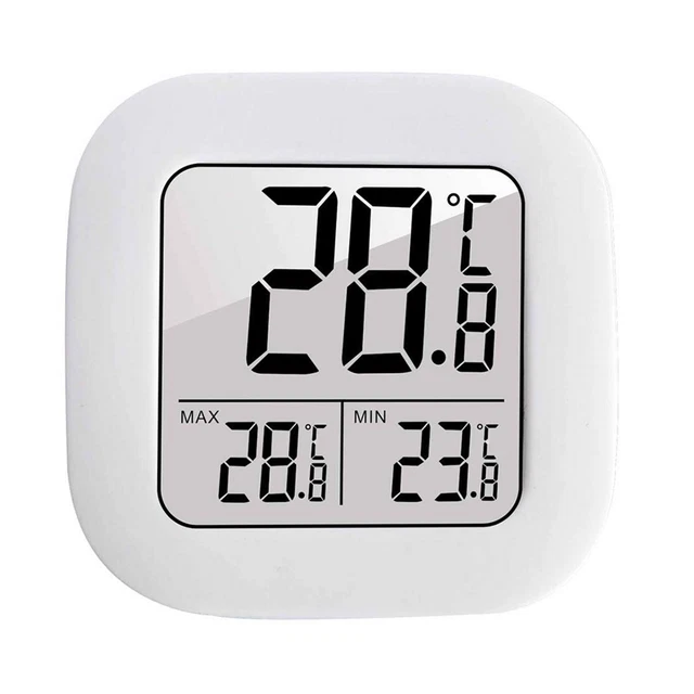 COMPACT AND PORTABLE Digital Thermometer for Indoor Temperature ...