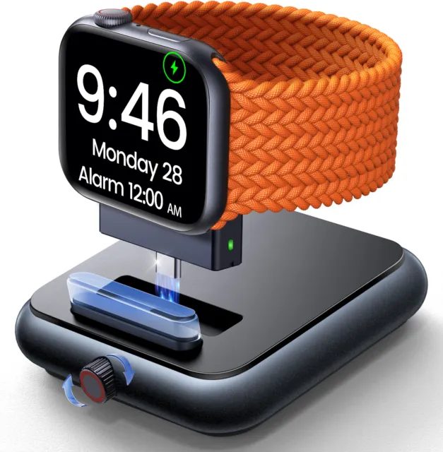 Portable Detachable Magnetic Charging Dock For Apple iWatch / Samsung Watch
