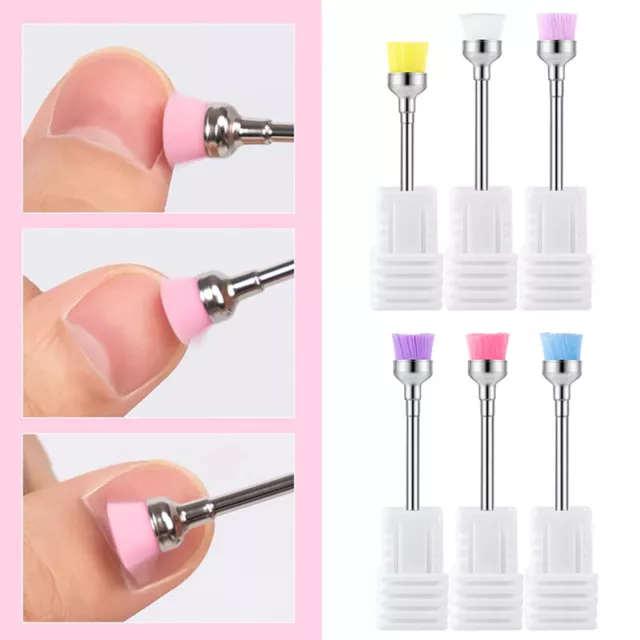 Taladro de uñas cepillo de limpieza para máquina de perforación eléctrica de uñas - accesorio 🙂