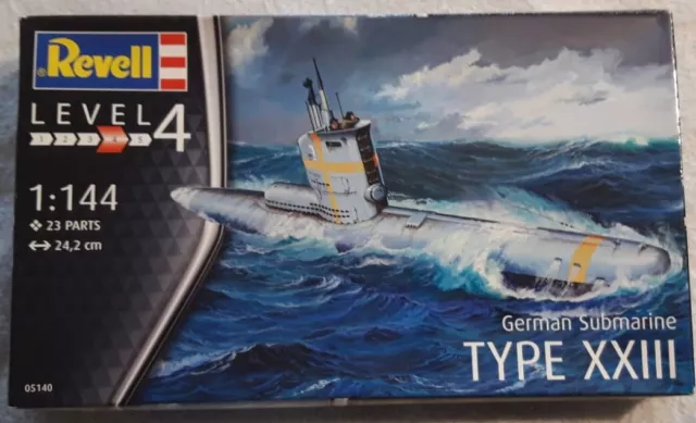 Revell - Nr. 05140 - German Submarine Type XXVIII - Maßstab 1:144