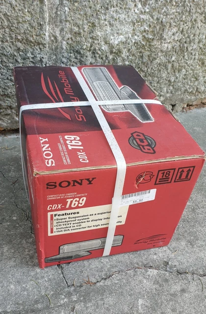 sony cdx-t69 nuovo con scatola mai aperto
