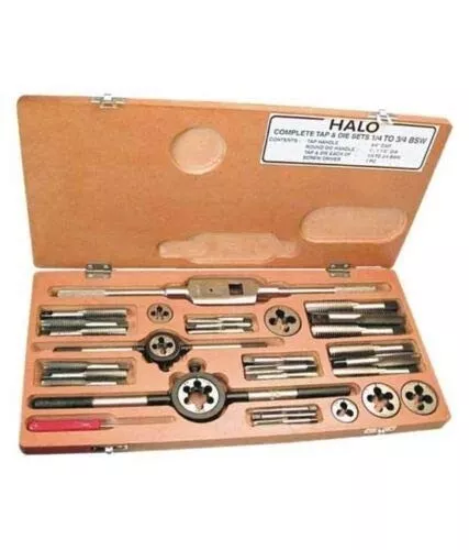 Brand New Heavy Duty Metric TAP and DIE Set 02MM to 10MM- Metric Complete Box