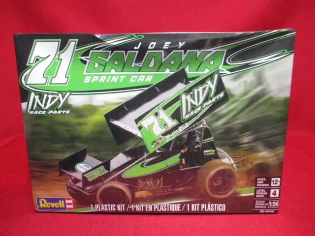 JOEY SALDANA SPRINT Car Indy Race Parts 71 V8 Revell 1 24 Scale Model Kit 109.99 PicClick AU