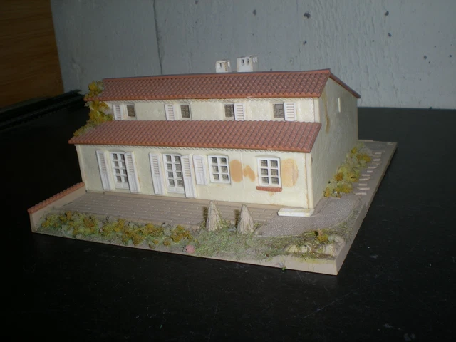 JOUEF HO 972, 1972 MAQUETTE VILLA MAISON SOLOGNOTE