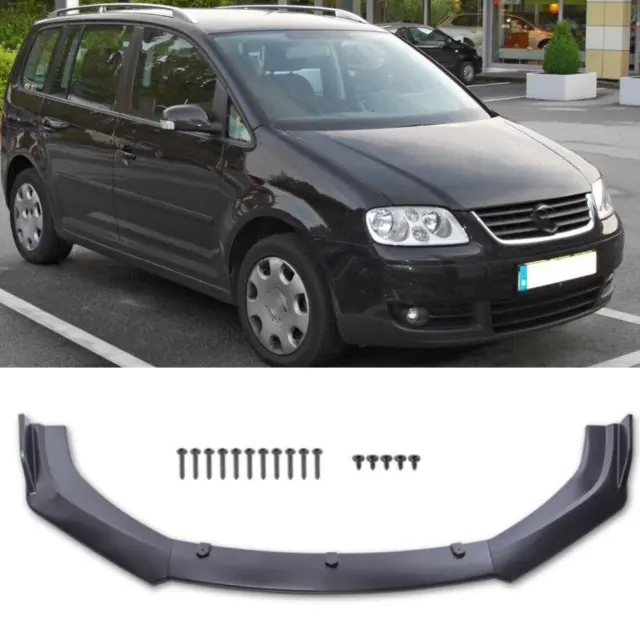 Spoilerschwert Frontspoiler Lippe Frontlippe Splitter für VW Cross Touran 1T