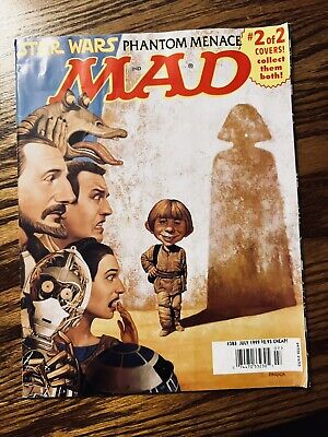 Mad Magazine No. 383 July 1999 Star Wars Phantom Menace