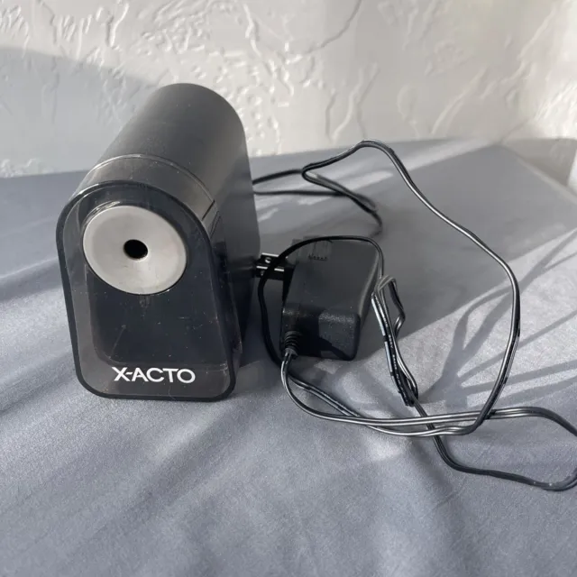 Xacto Black Electric Pencil Sharpener Tested Working