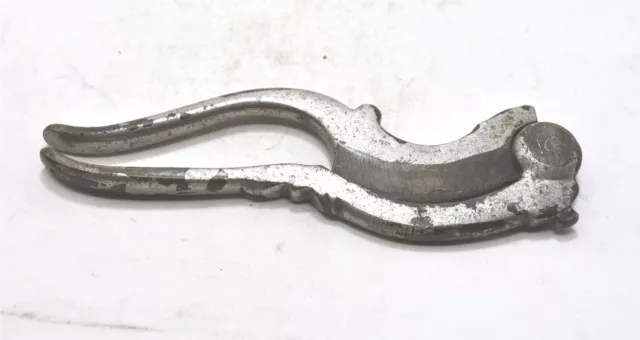 Antique Brass Betel Nut Cutter Sarota Original Old Hand Crafted Engraved