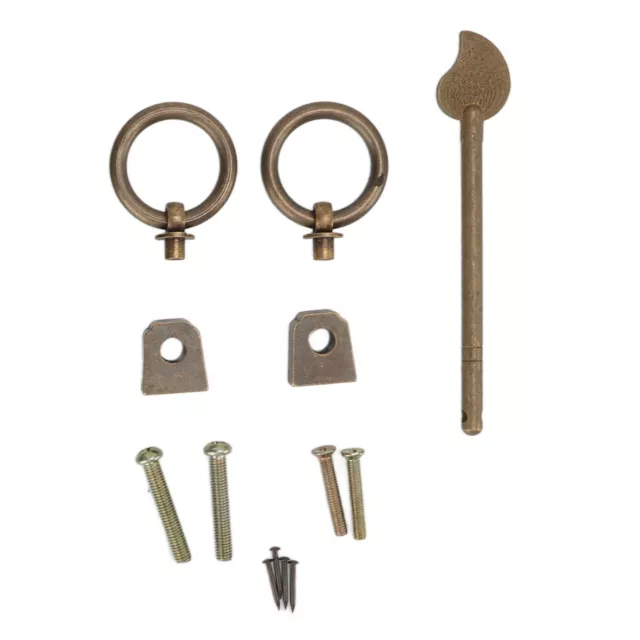 Metal Door Handle Cast Iron Antique Style Rustic Barn ,Gate Pull, Shed, Cabinet 8