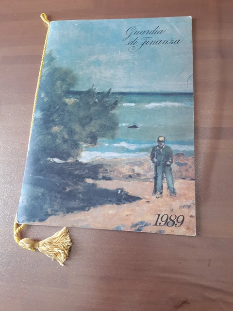CALENDARIO GUARDIA DI FINANZA anno 1989