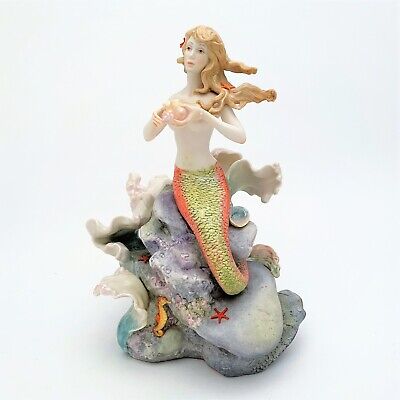 1978 Limited Edition Cybis 'Sharmaine, Sea Nymph' Mermaid Porcelain Figurine