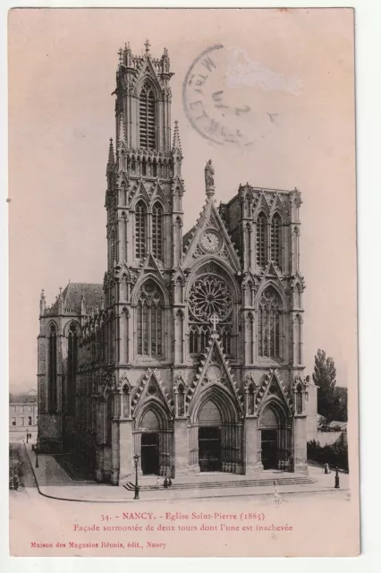 NANCY - Meurthe & Moselle - CPA 54 - l' Eglise saint Pierre