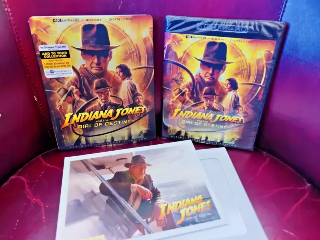 INDIANA JONES AND The Cadran De Destiny ( 4K Ultra HD + Numérique+ EUR  42,90 - PicClick FR