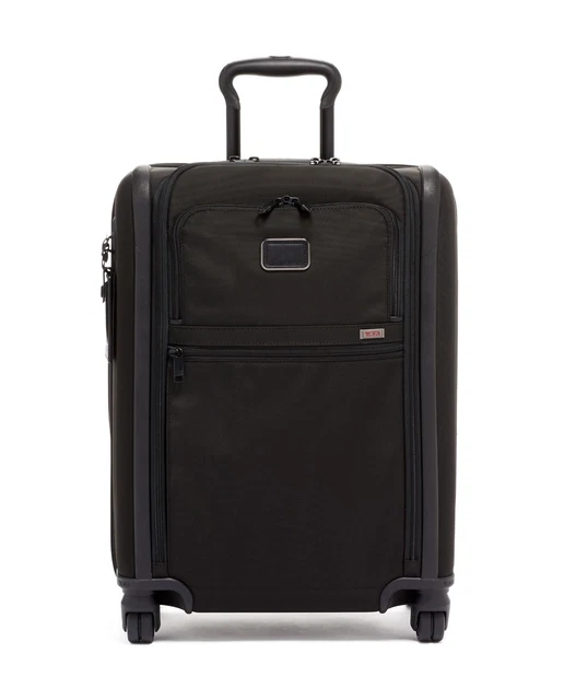 Tumi Alpha 3 Continental Expandable 4 Wheeled Carry-On Black 117162-1041 - $975