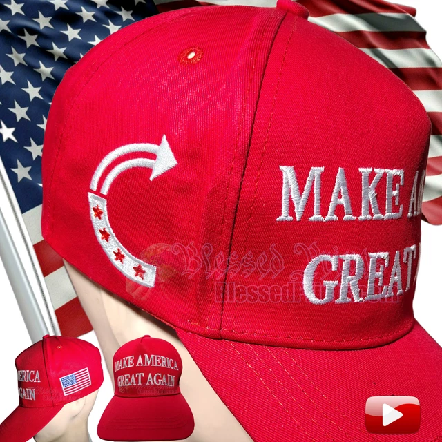 Original Unionwear Make America Great Again Hat Made IN USA Donald Trump RARE