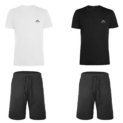 Completo Tuta Uomo T-Shirt Kappa + Shorts Pantaloncino Bermuda Sportivo VEQUE