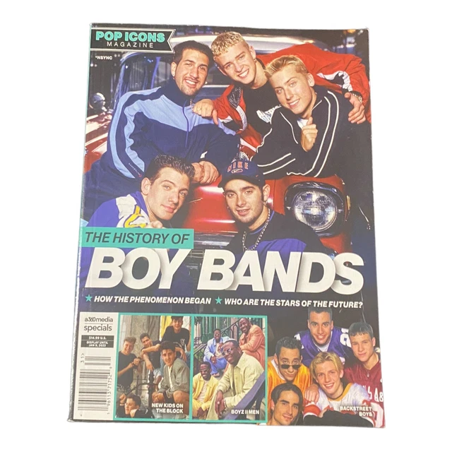 HISTORY OF BOY Bands Magazine 2022 A360 Media Pop Icons Nsync ...