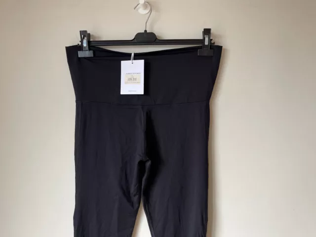 ISABELLA OLIVER MATERNITY LEGGINGS ACTIVE GYM Black UK 12 💖 BNWT RRP £69 2