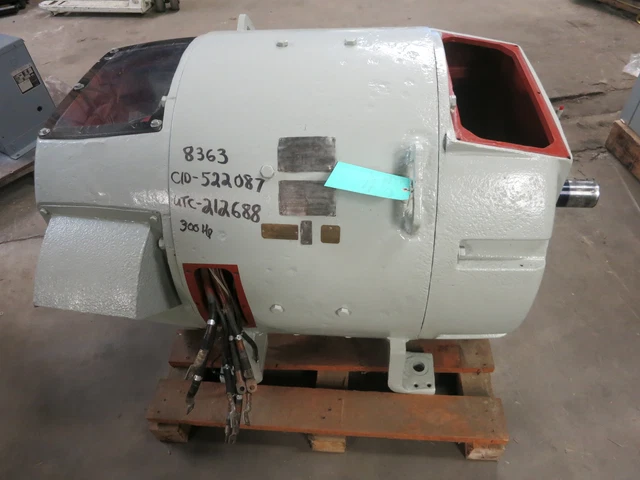 REBUILT Electro-Flyte CD684AS 300 HP 500 V 1150/1600 RPM Insul F SSW DC Motor GE