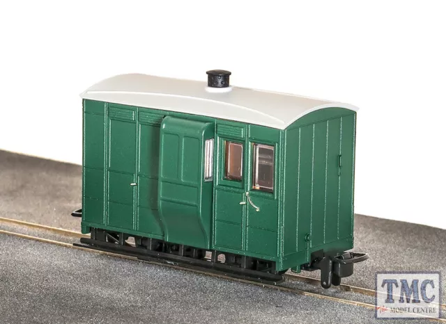 GR-530UG Peco OO9 Gauge Glyn Valley Tramway 4 Wheel Brake Coach Green