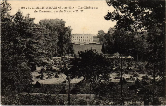 CPA L'Isle Adam Chateau de Cassan (1317863)